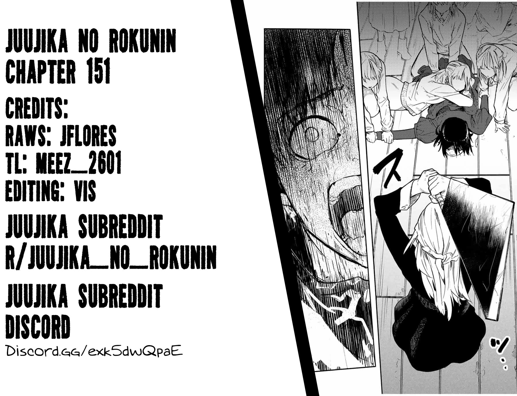 Juujika no Rokunin Chapter 151 page 22 - Chapter 151: She Looks Fine