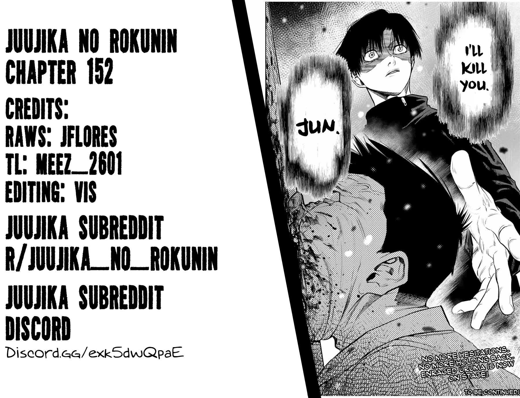 Juujika no Rokunin Chapter 152 page 21 - Chapter 152: I Got Carried Away