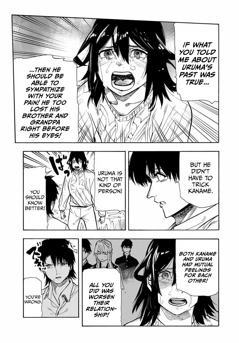 Juujika no Rokunin Chapter 153 page 13 - Chapter 153: Aren't We Friends...?