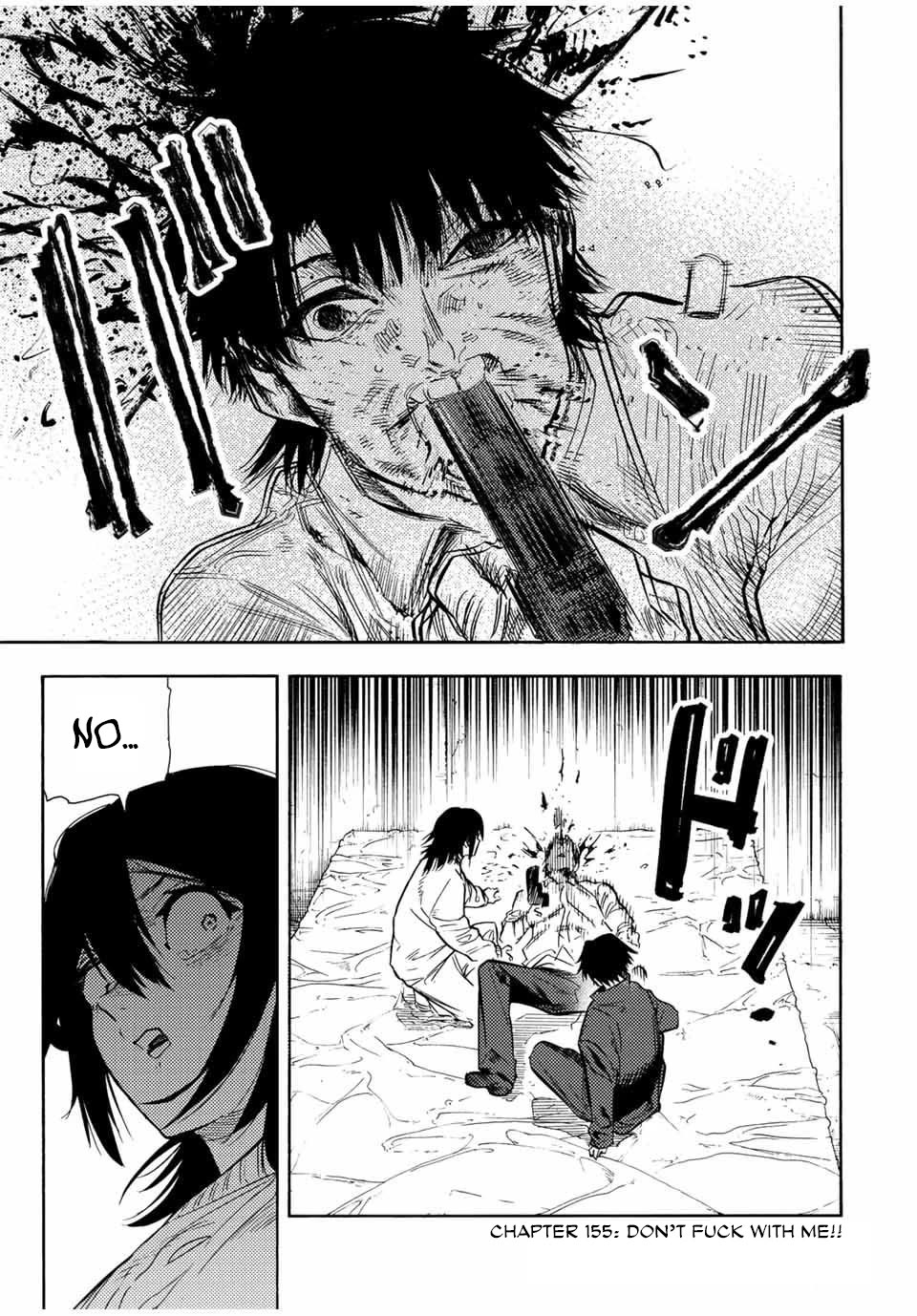 Juujika no Rokunin Chapter 155 page 1 - Chapter 155: Don't Fuck With Me!!