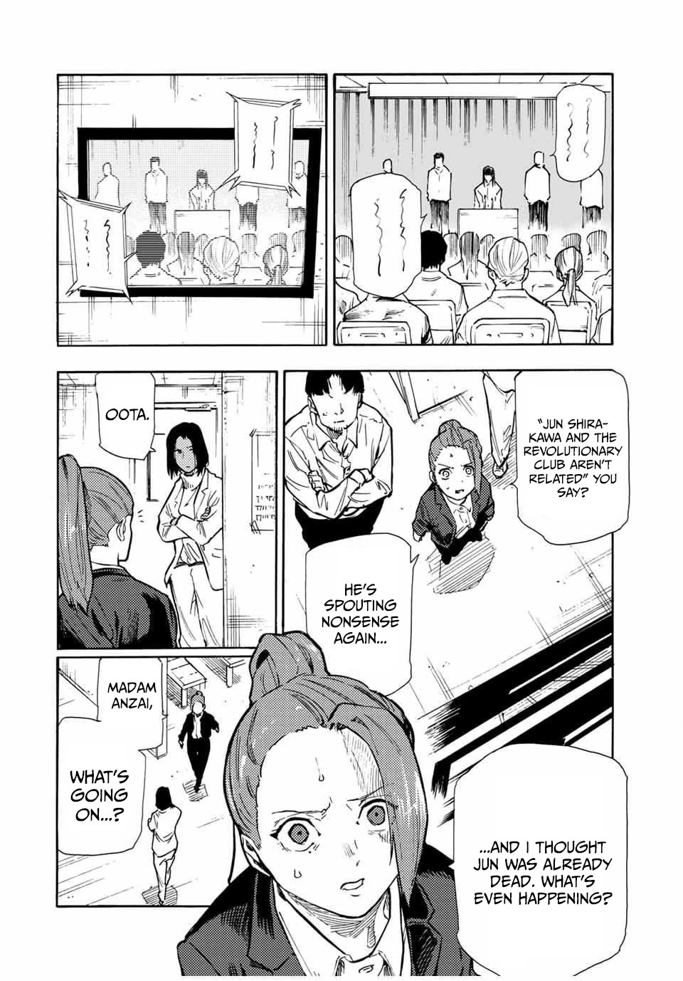 Juujika no Rokunin Chapter 157 page 10 - Chapter 157: Cutting Off a Lizard's Tail