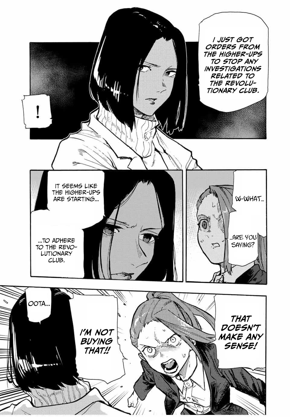 Juujika no Rokunin Chapter 157 page 11 - Chapter 157: Cutting Off a Lizard's Tail