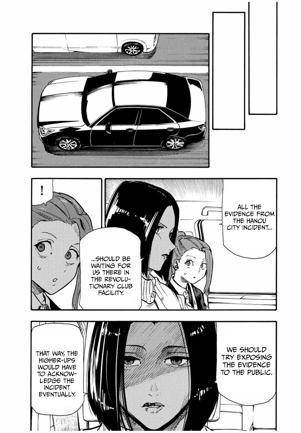 Juujika no Rokunin Chapter 157 page 13 - Chapter 157: Cutting Off a Lizard's Tail