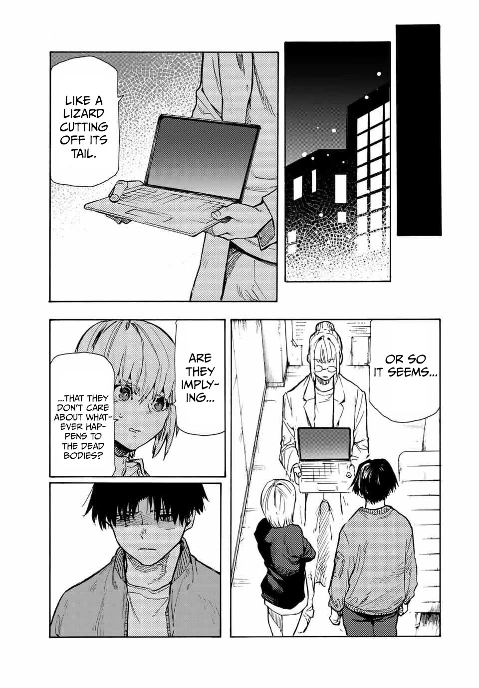 Juujika no Rokunin Chapter 157 page 17 - Chapter 157: Cutting Off a Lizard's Tail
