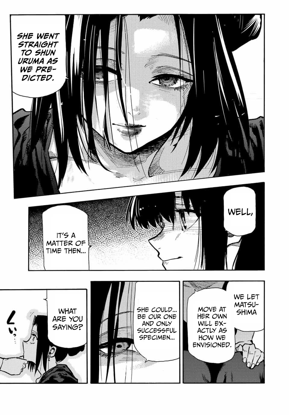 Juujika no Rokunin Chapter 161 page 13 - Chapter 161: The Matured Experiment A