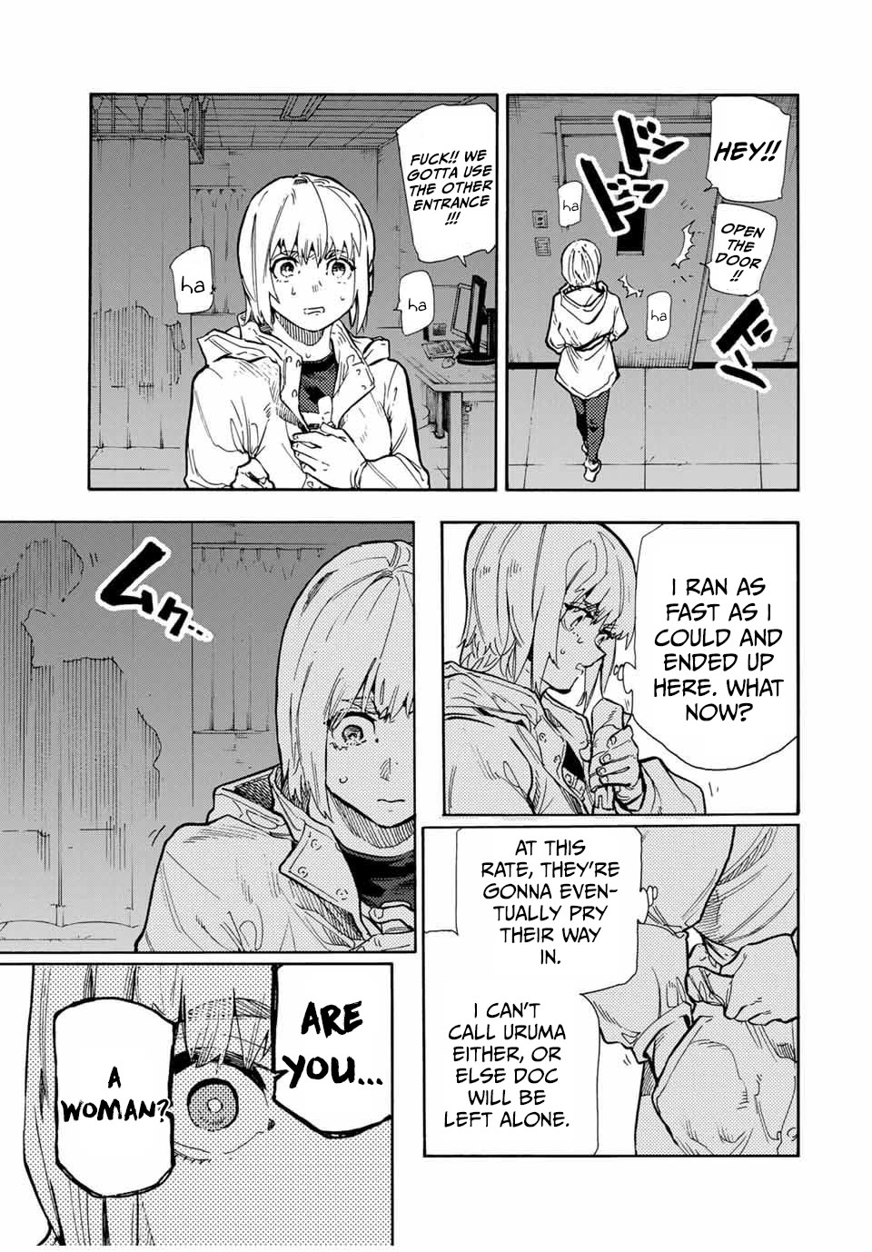 Juujika no Rokunin Chapter 164 page 19 - Chapter 164: Are you... a woman?