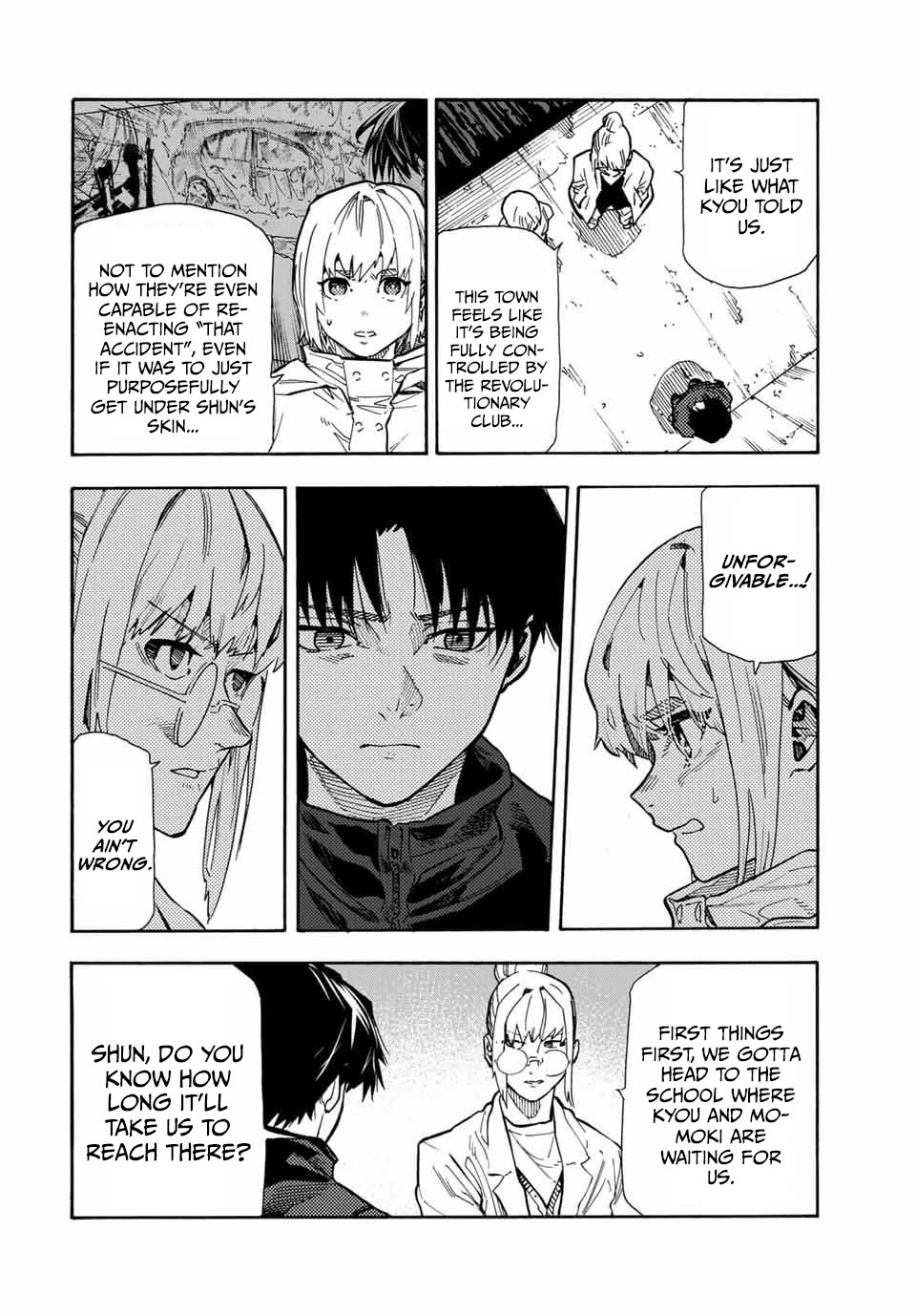 Juujika no Rokunin Chapter 164 page 4 - Chapter 164: Are you... a woman?