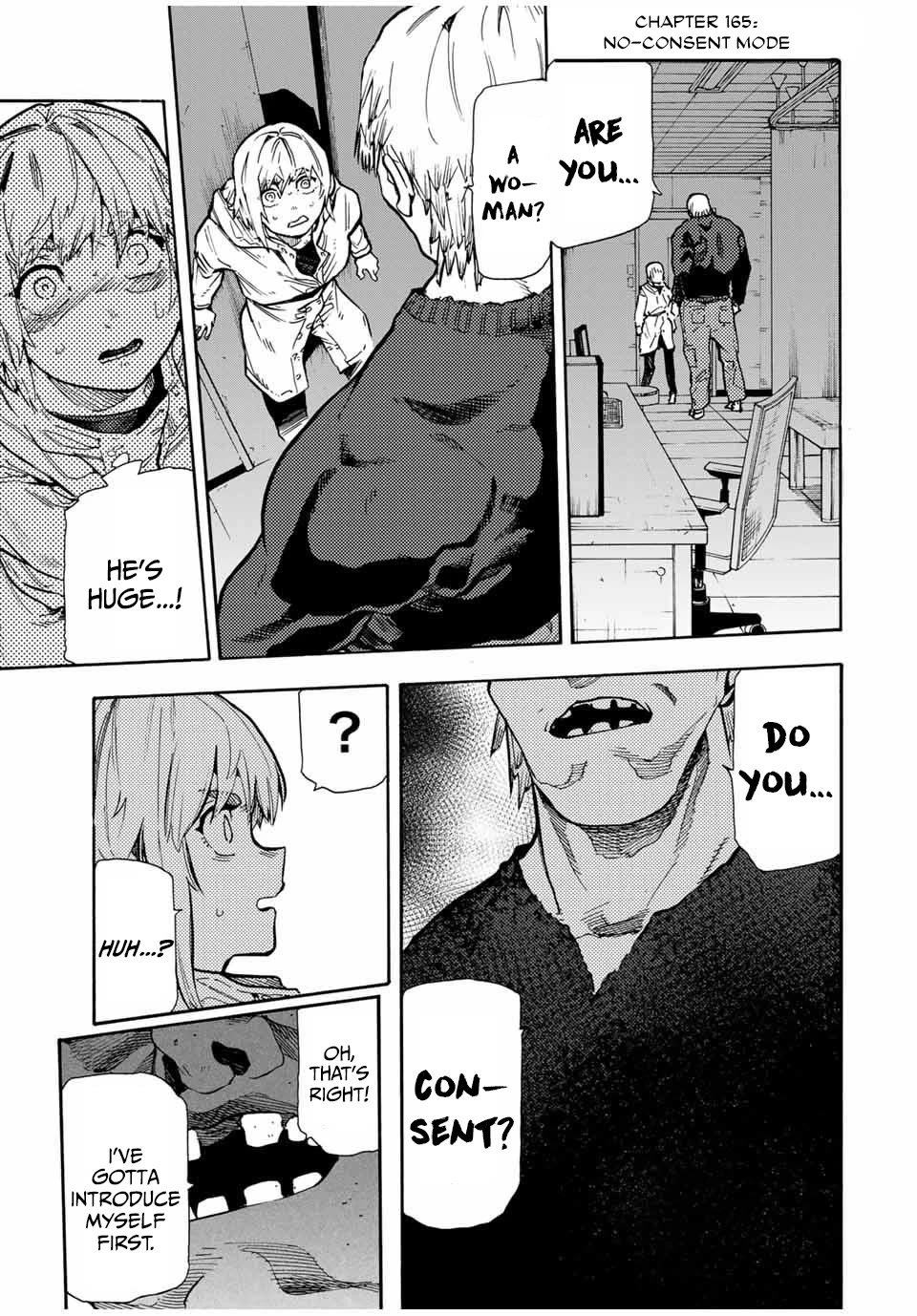 Juujika no Rokunin Chapter 165 page 1 - Chapter 165: No-Consent Mode