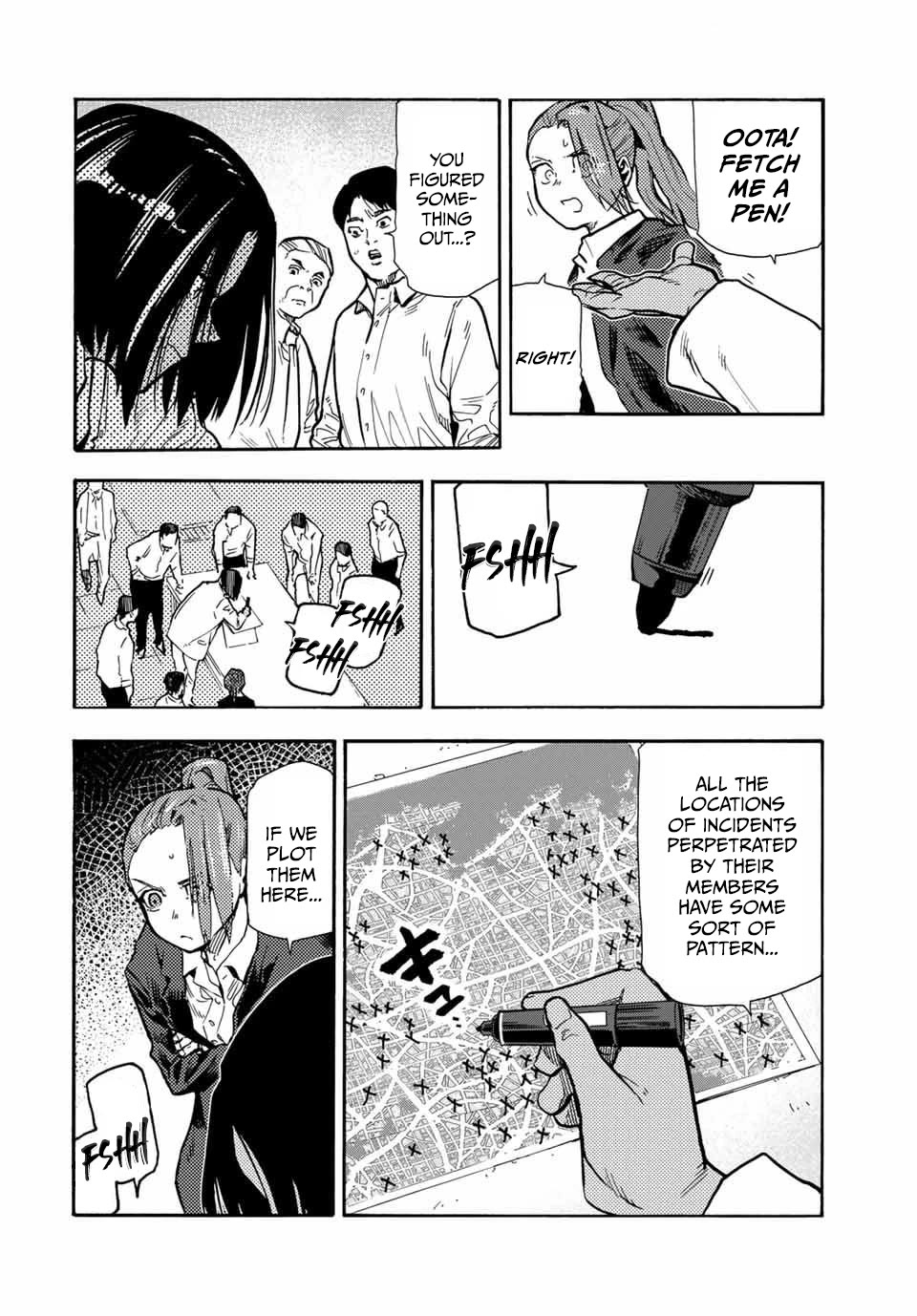 Juujika no Rokunin Chapter 168 page 6 - Chapter 168: AHA-!