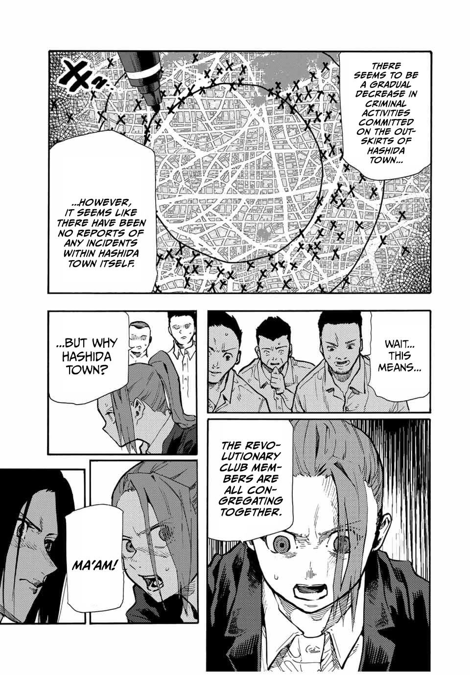 Juujika no Rokunin Chapter 168 page 7 - Chapter 168: AHA-!