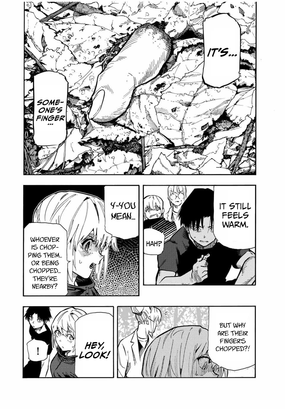 Juujika no Rokunin Chapter 169 page 10 - Chapter 169: Slash 'Em, Stab 'Em, Carve 'Em