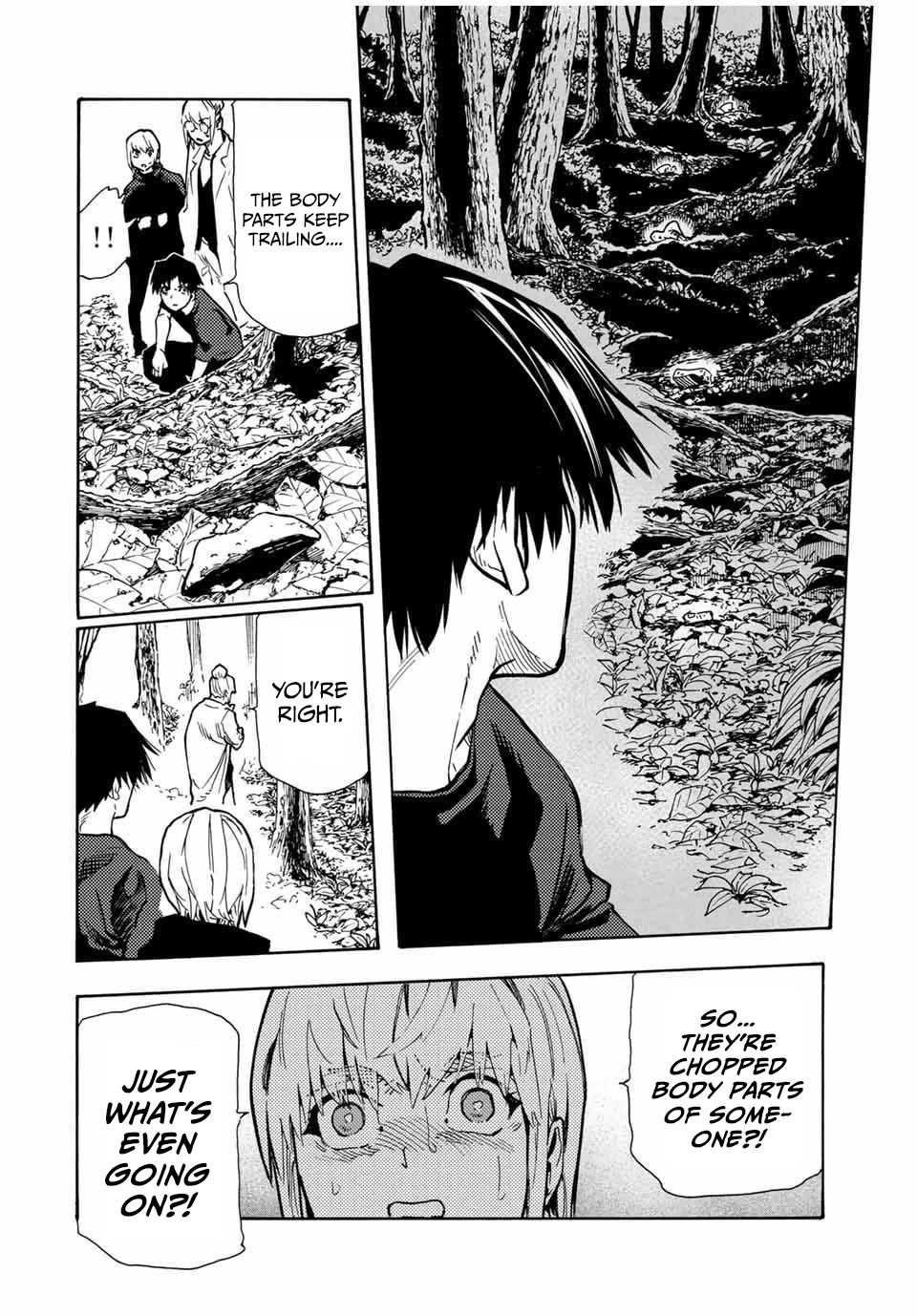 Juujika no Rokunin Chapter 169 page 12 - Chapter 169: Slash 'Em, Stab 'Em, Carve 'Em