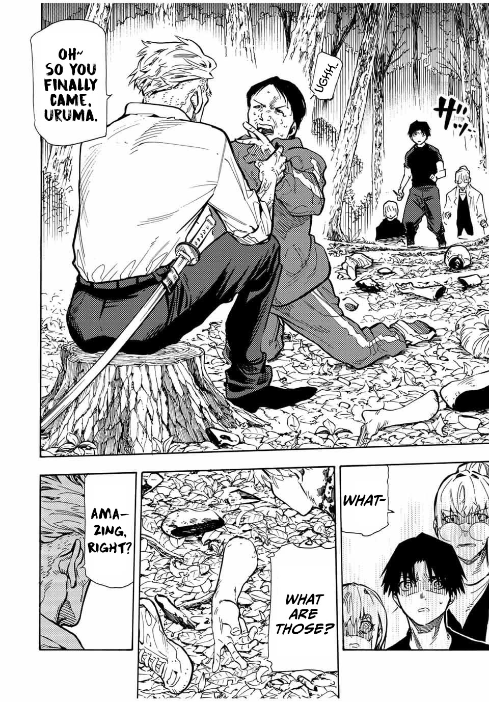 Juujika no Rokunin Chapter 169 page 14 - Chapter 169: Slash 'Em, Stab 'Em, Carve 'Em
