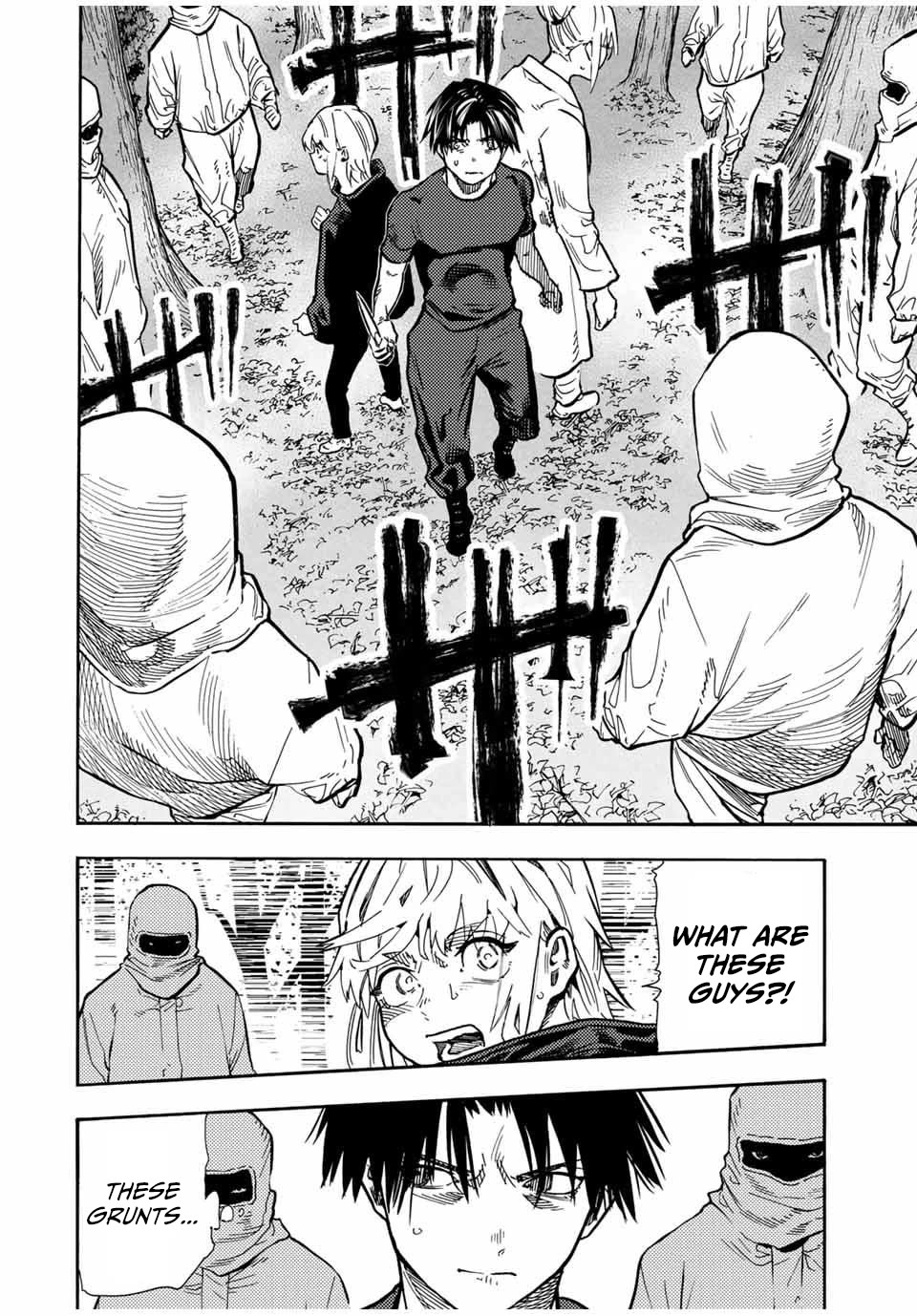 Juujika no Rokunin Chapter 169 page 18 - Chapter 169: Slash 'Em, Stab 'Em, Carve 'Em