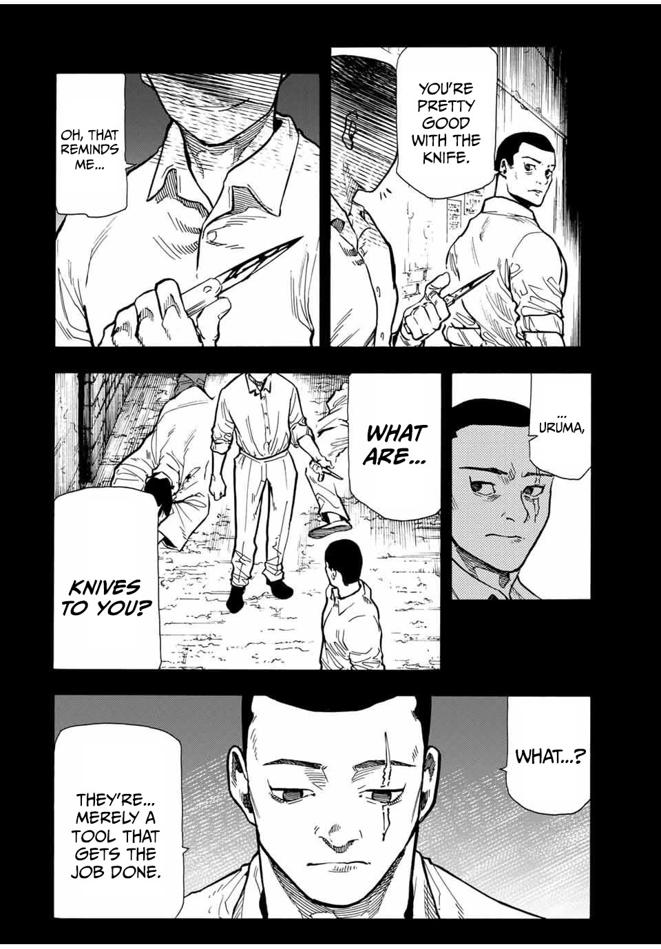 Juujika no Rokunin Chapter 169 page 2 - Chapter 169: Slash 'Em, Stab 'Em, Carve 'Em
