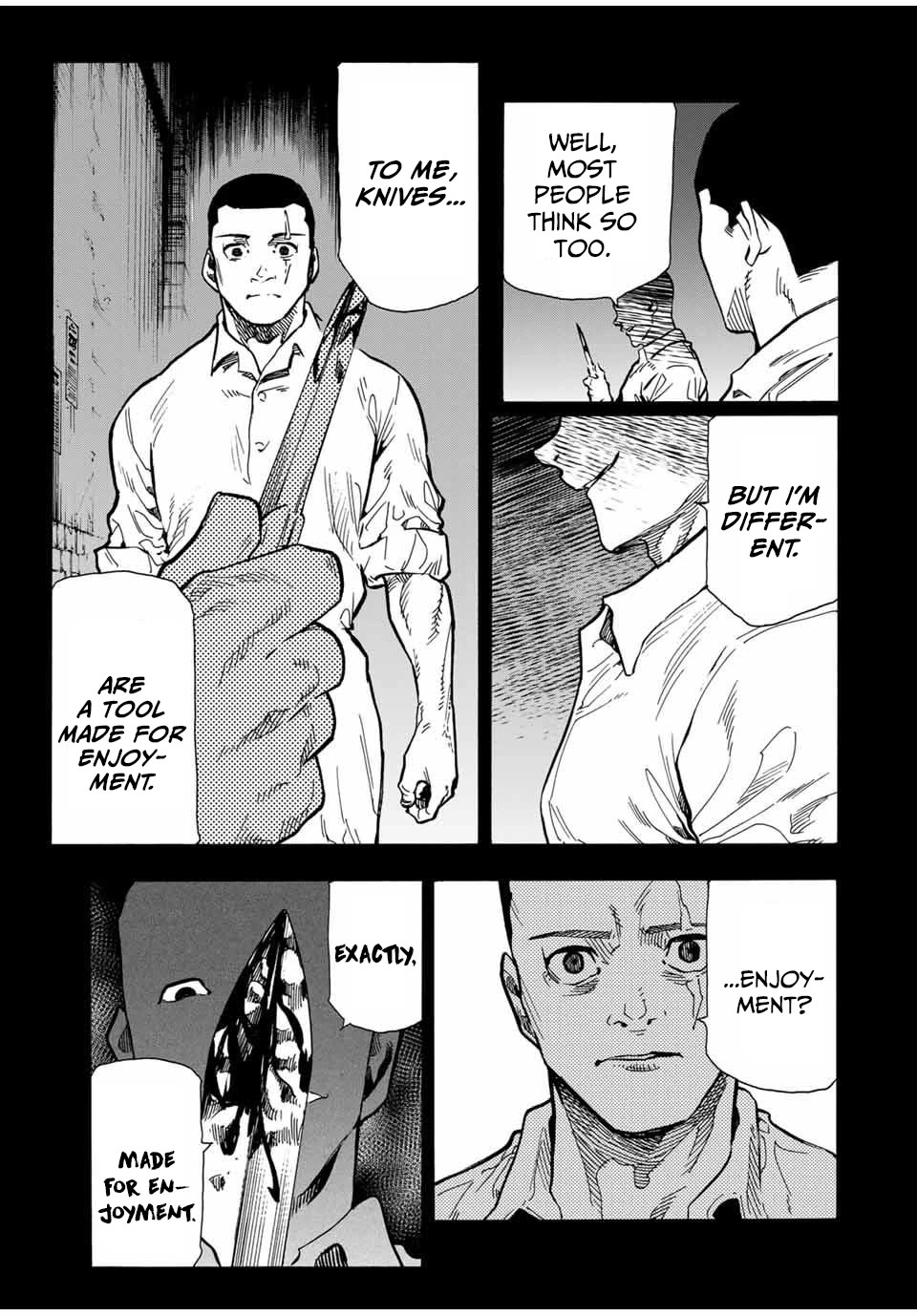 Juujika no Rokunin Chapter 169 page 3 - Chapter 169: Slash 'Em, Stab 'Em, Carve 'Em