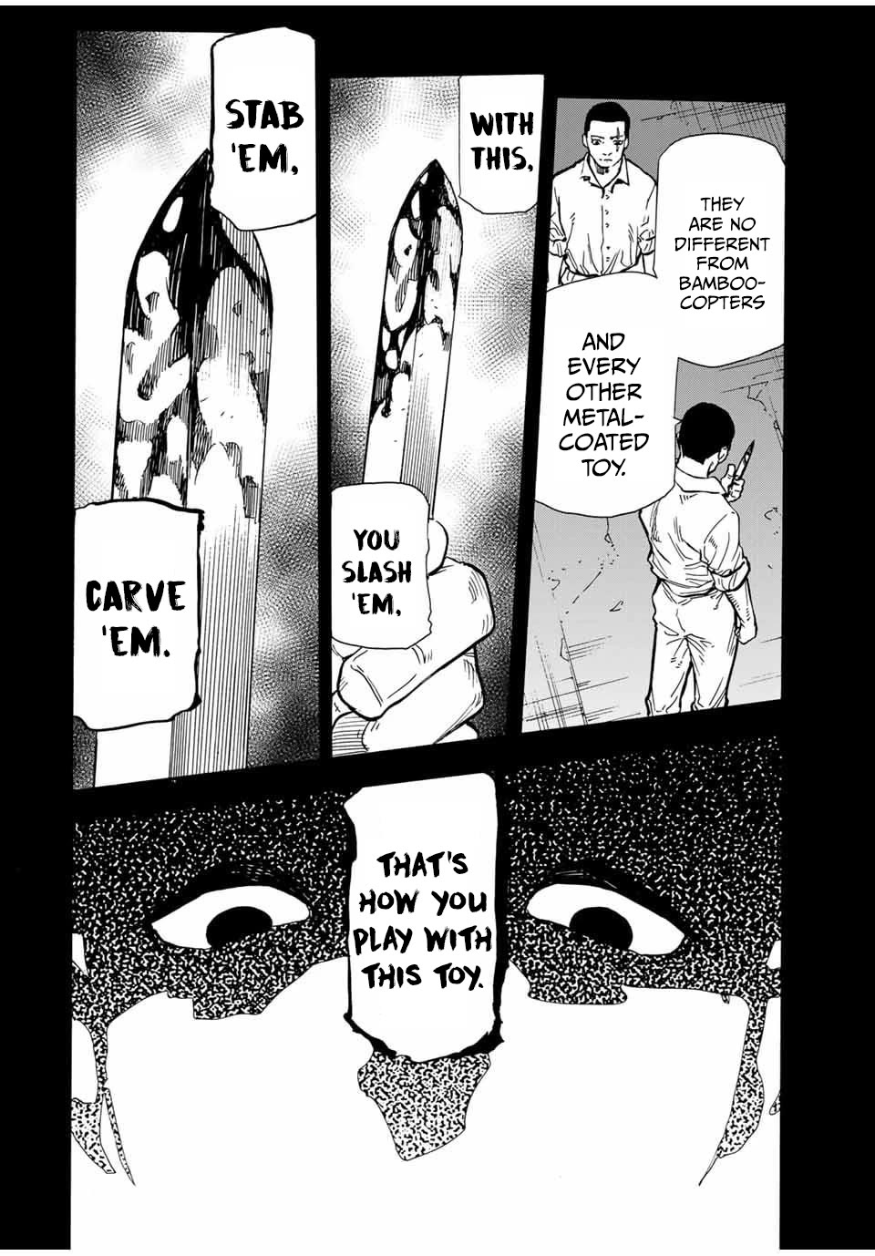 Juujika no Rokunin Chapter 169 page 4 - Chapter 169: Slash 'Em, Stab 'Em, Carve 'Em