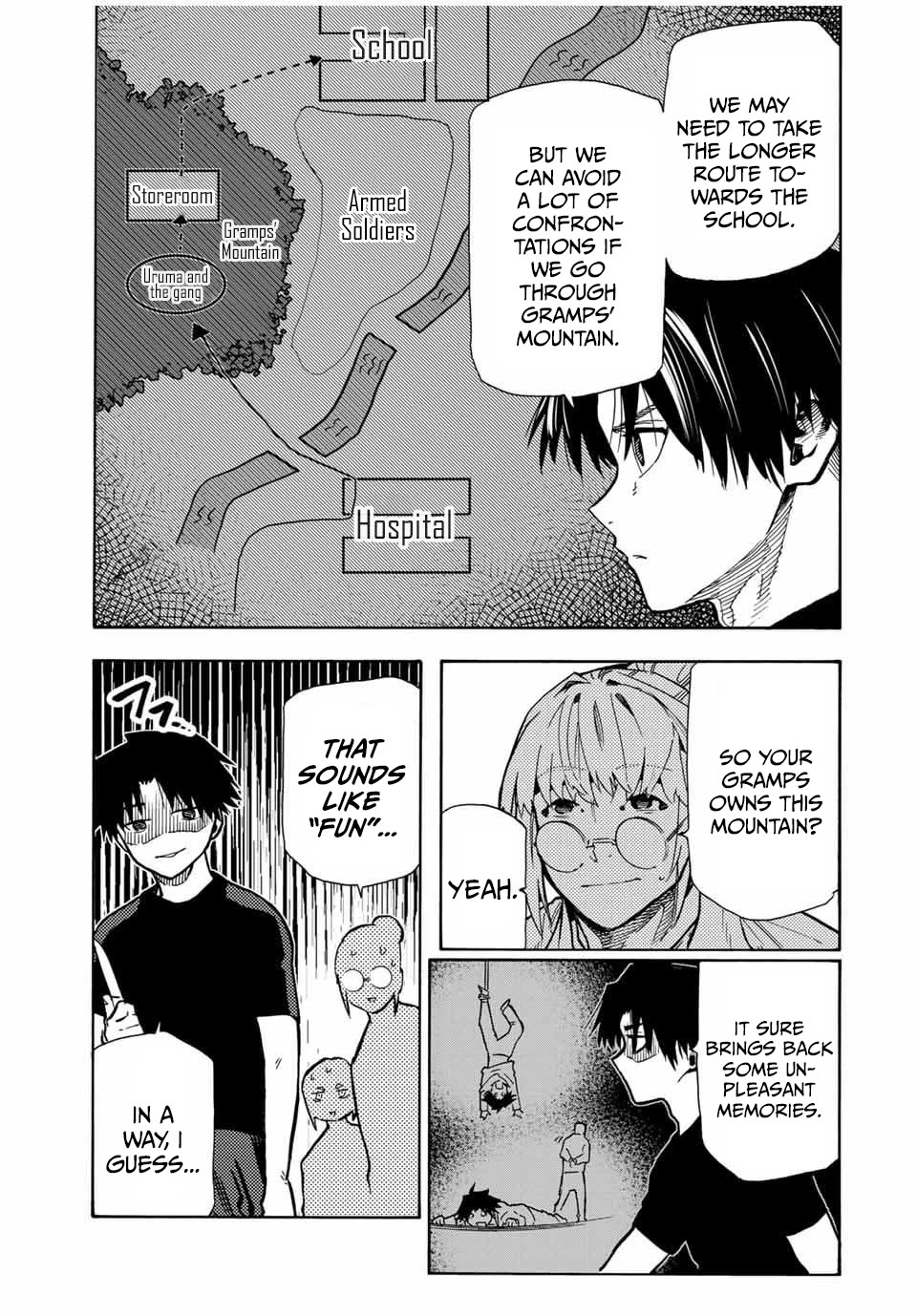 Juujika no Rokunin Chapter 169 page 7 - Chapter 169: Slash 'Em, Stab 'Em, Carve 'Em