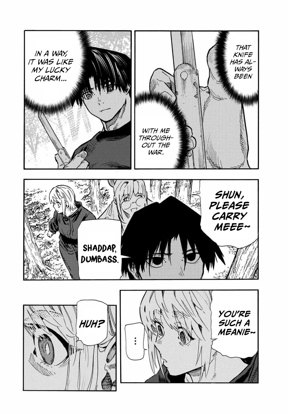 Juujika no Rokunin Chapter 169 page 8 - Chapter 169: Slash 'Em, Stab 'Em, Carve 'Em