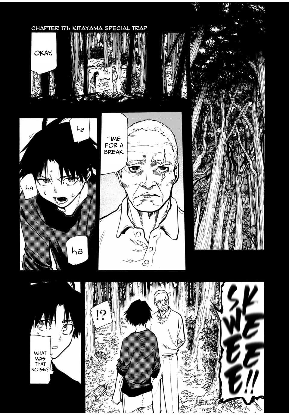 Juujika no Rokunin Chapter 171 page 1 - Chapter 171: Kitayama Special Trap