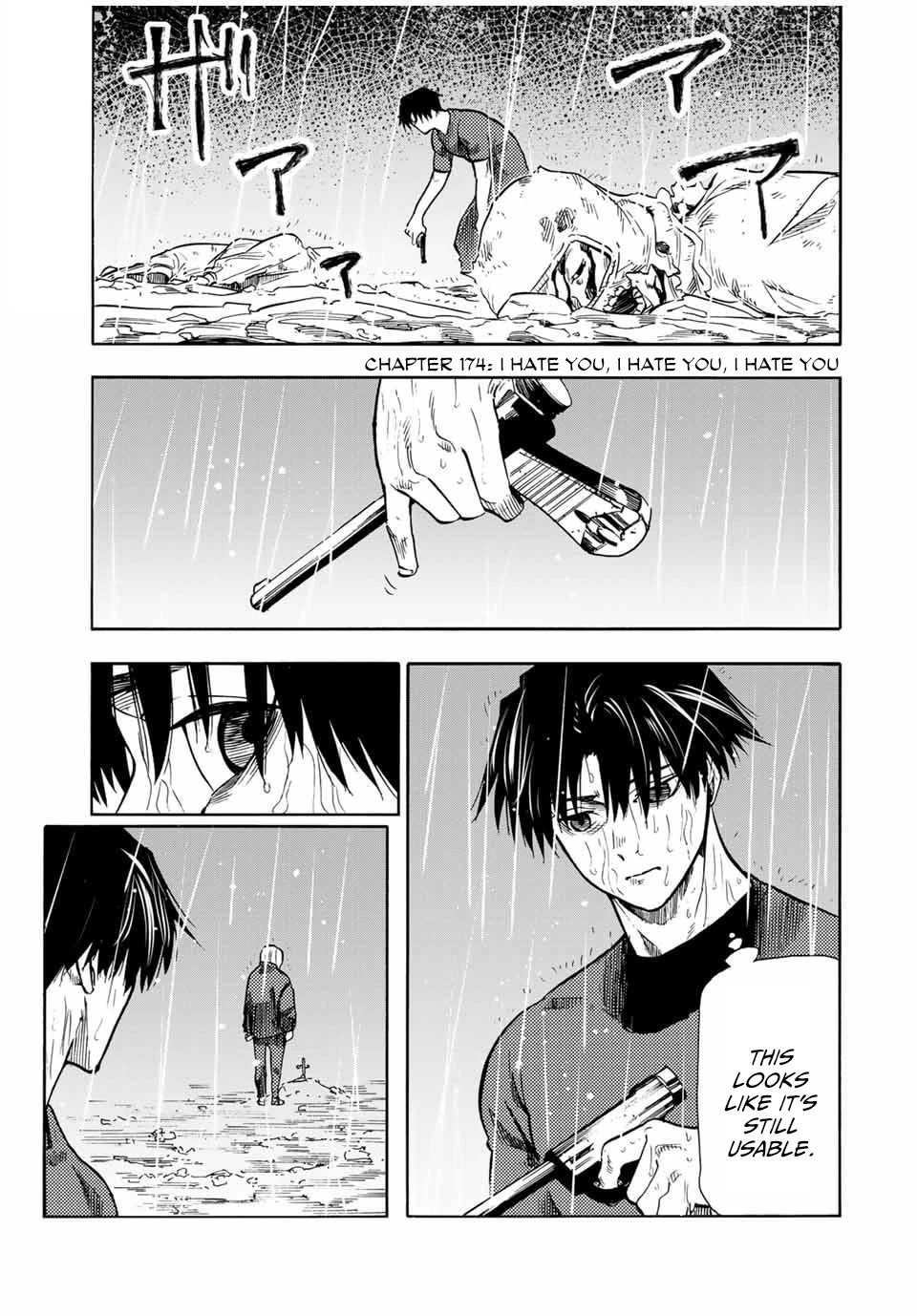 Juujika no Rokunin Chapter 174 page 1 - Chapter 174: I HATE YOU, I HATE YOU, I HATE YOU