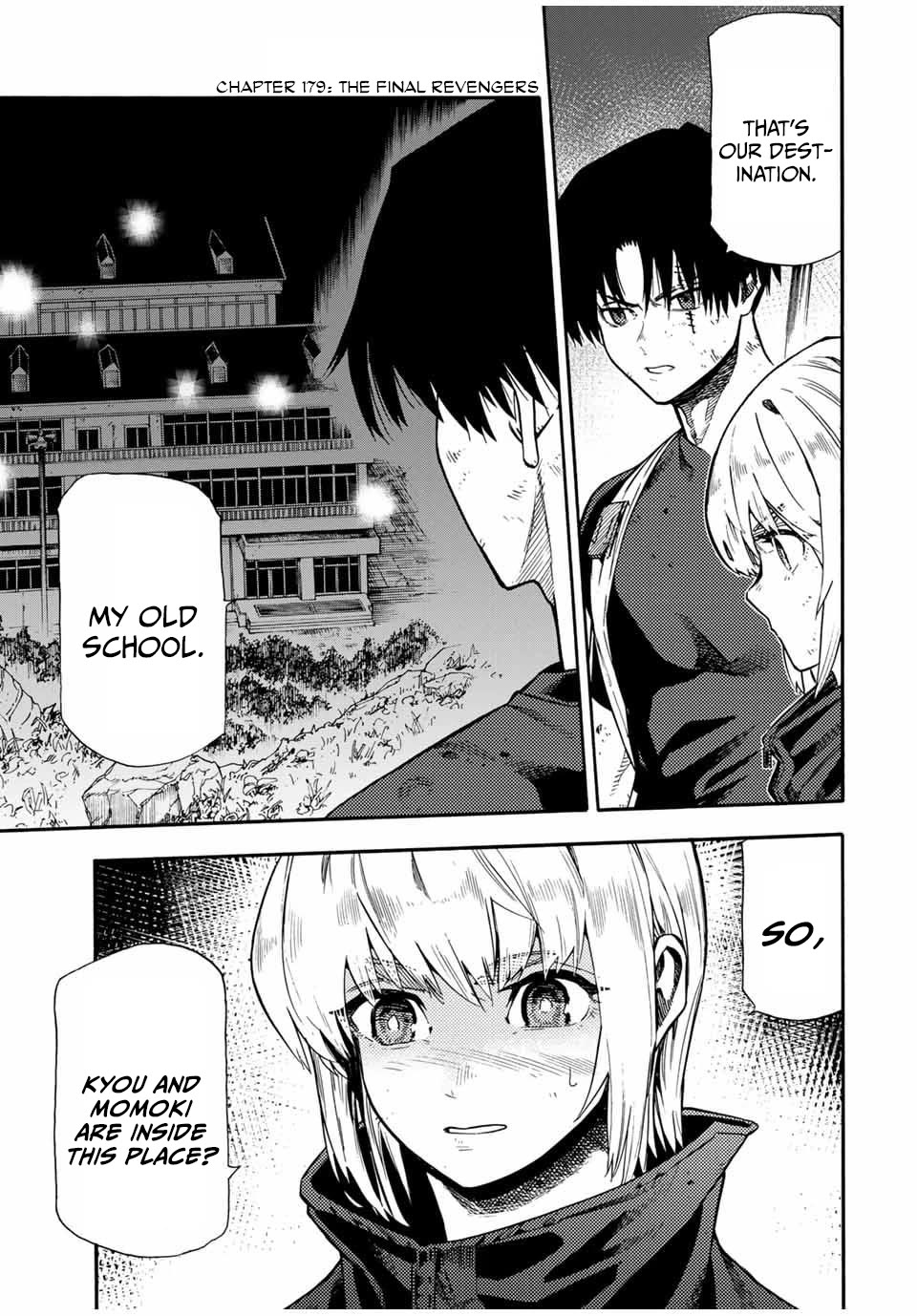 Juujika no Rokunin Chapter 179 page 1 - Chapter 179: The Final Revengers