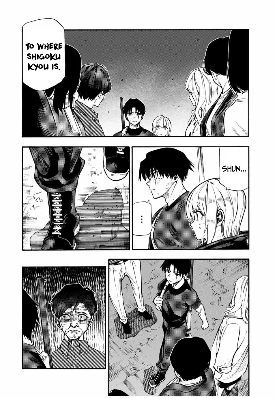 Juujika no Rokunin Chapter 179 page 10 - Chapter 179: The Final Revengers