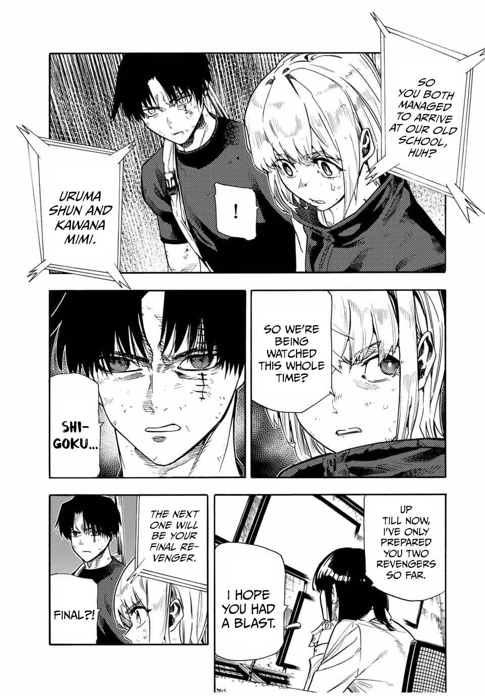 Juujika no Rokunin Chapter 179 page 3 - Chapter 179: The Final Revengers
