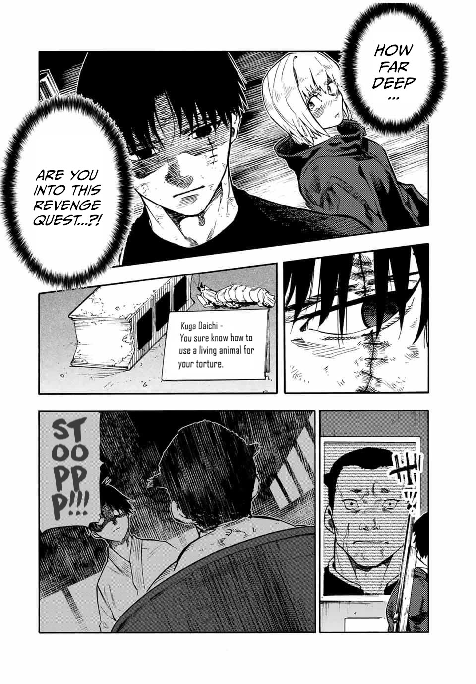 Juujika no Rokunin Chapter 180 page 12 - Chapter 180: Shun Uruma Memorial Hall