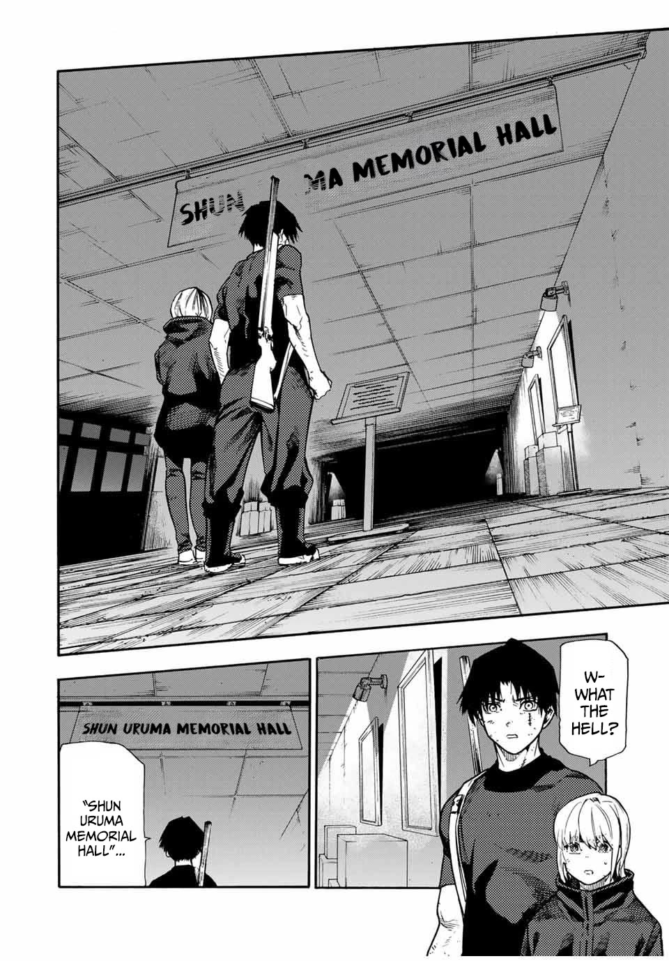 Juujika no Rokunin Chapter 180 page 4 - Chapter 180: Shun Uruma Memorial Hall