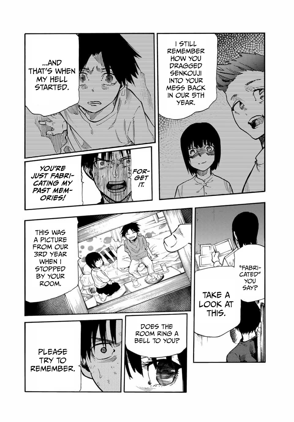 Juujika no Rokunin Chapter 181 page 10 - Chapter 181: Erased Memory