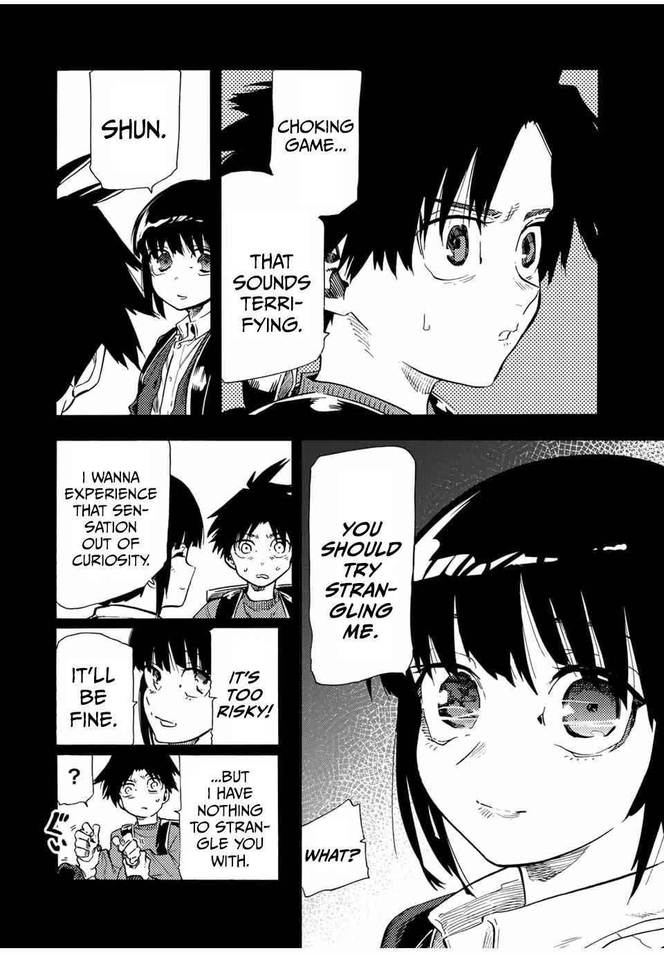 Juujika no Rokunin Chapter 185 page 8 - Chapter 185: Choking Game