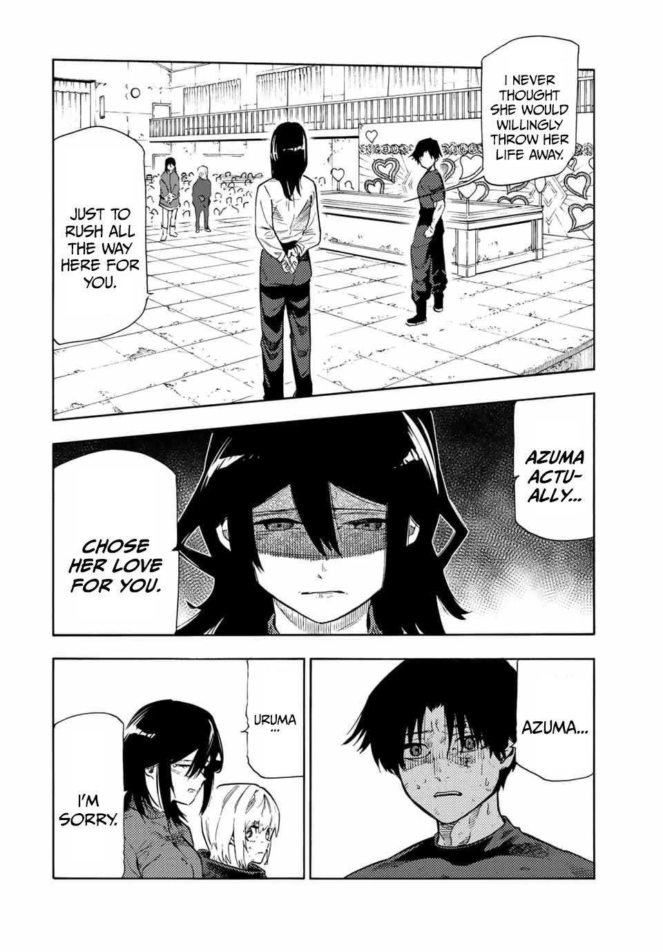 Juujika no Rokunin Chapter 195 page 16 - Chapter 195: Azuma's Choice