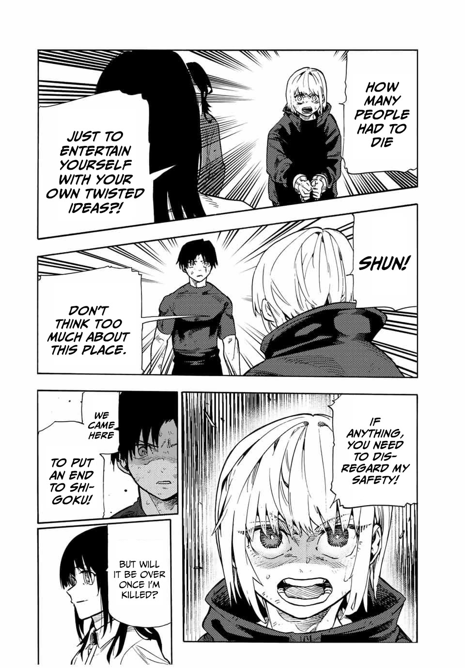 Juujika no Rokunin Chapter 195 page 18 - Chapter 195: Azuma's Choice