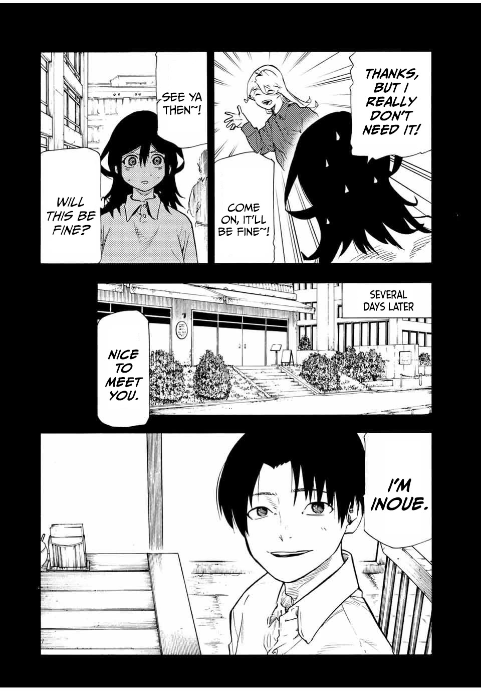 Juujika no Rokunin Chapter 195 page 6 - Chapter 195: Azuma's Choice