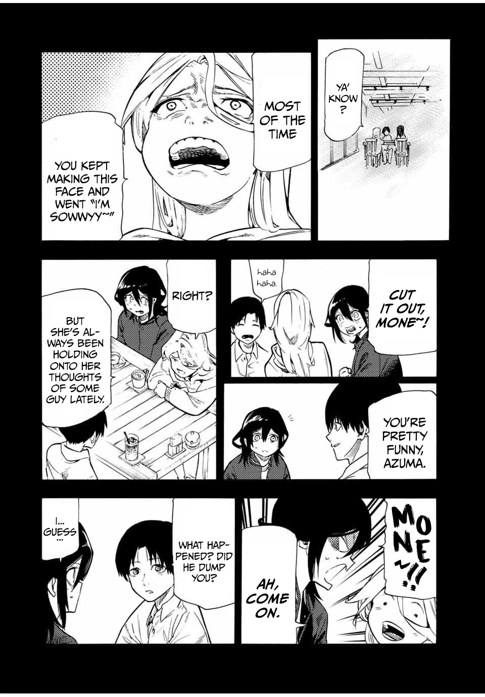 Juujika no Rokunin Chapter 195 page 8 - Chapter 195: Azuma's Choice