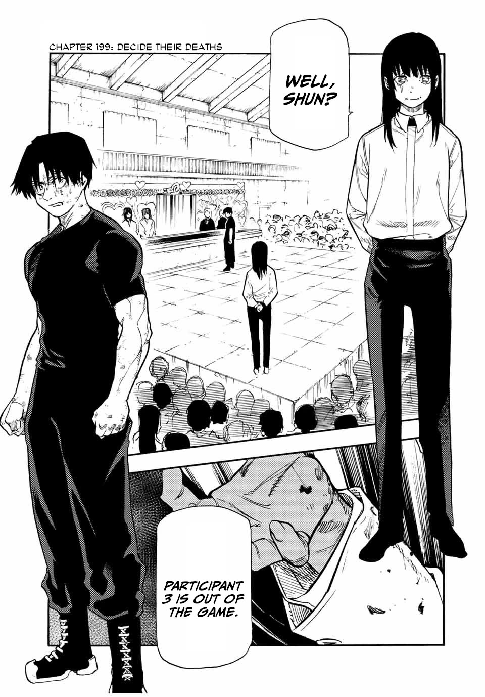 Juujika no Rokunin Chapter 199 page 1 - Chapter 199: Decide Their Deaths