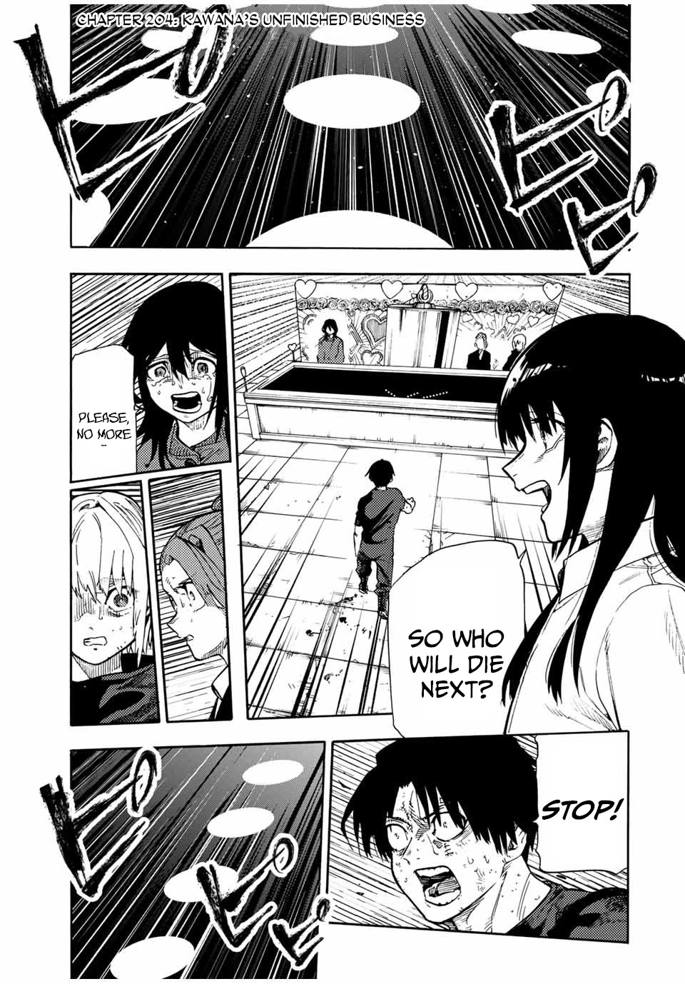 Juujika no Rokunin Chapter 204 page 1 - Chapter 204: Kawana's Unfinished Business