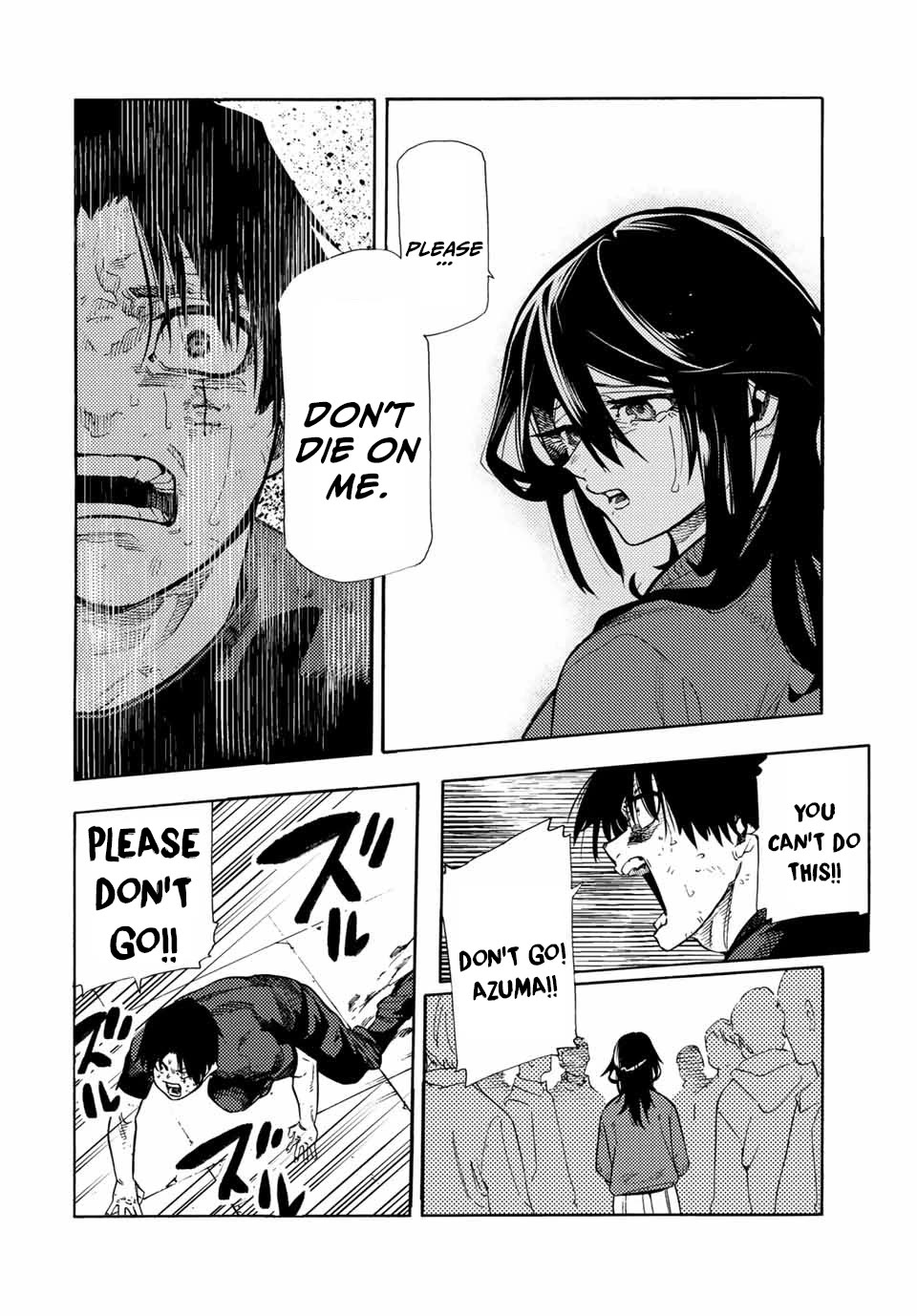 Juujika no Rokunin Chapter 205 page 6 - Chapter 205: Please Don't Die...