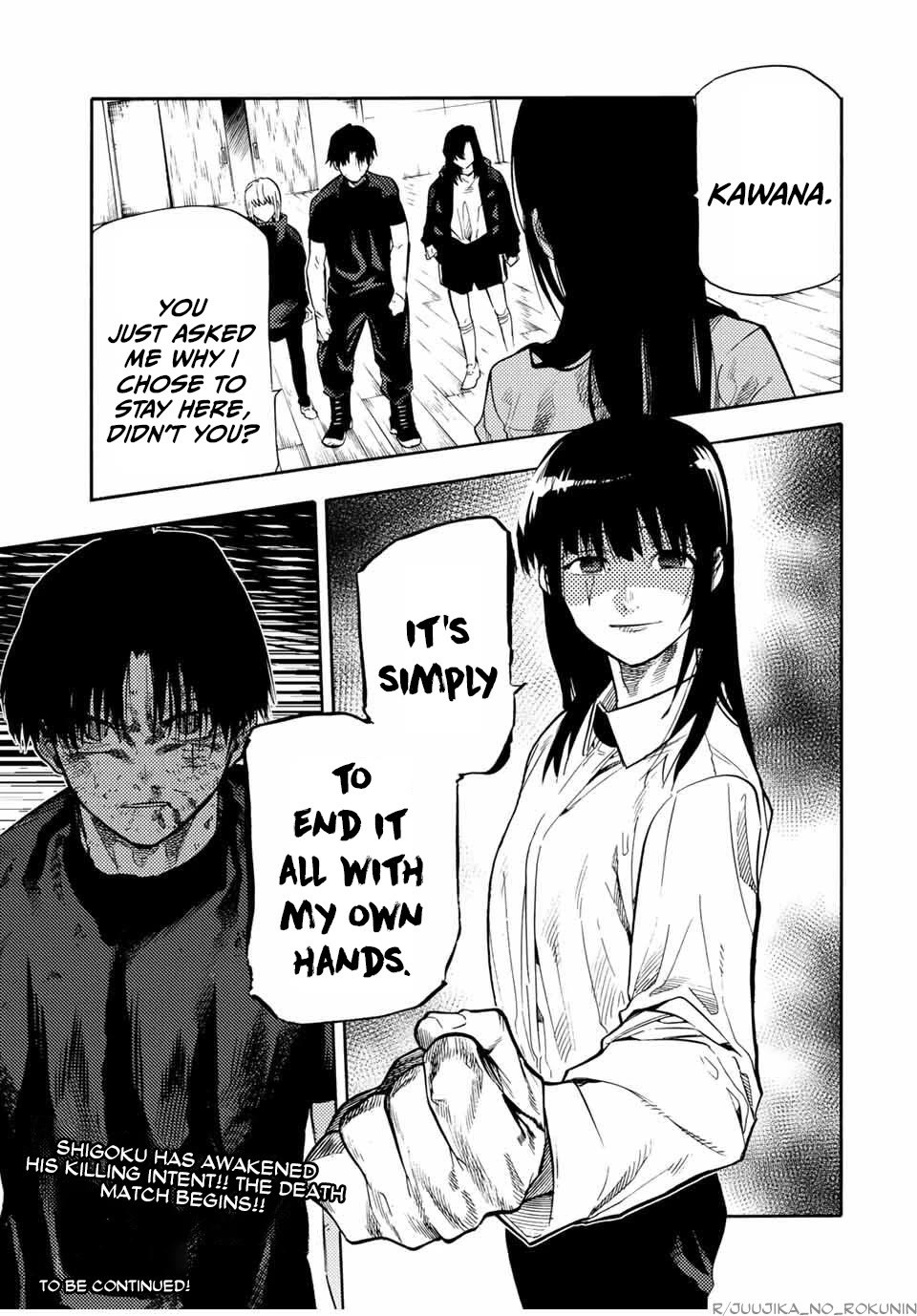 Juujika no Rokunin Chapter 217 page 19 - Chapter 217: My Intent To Kill You