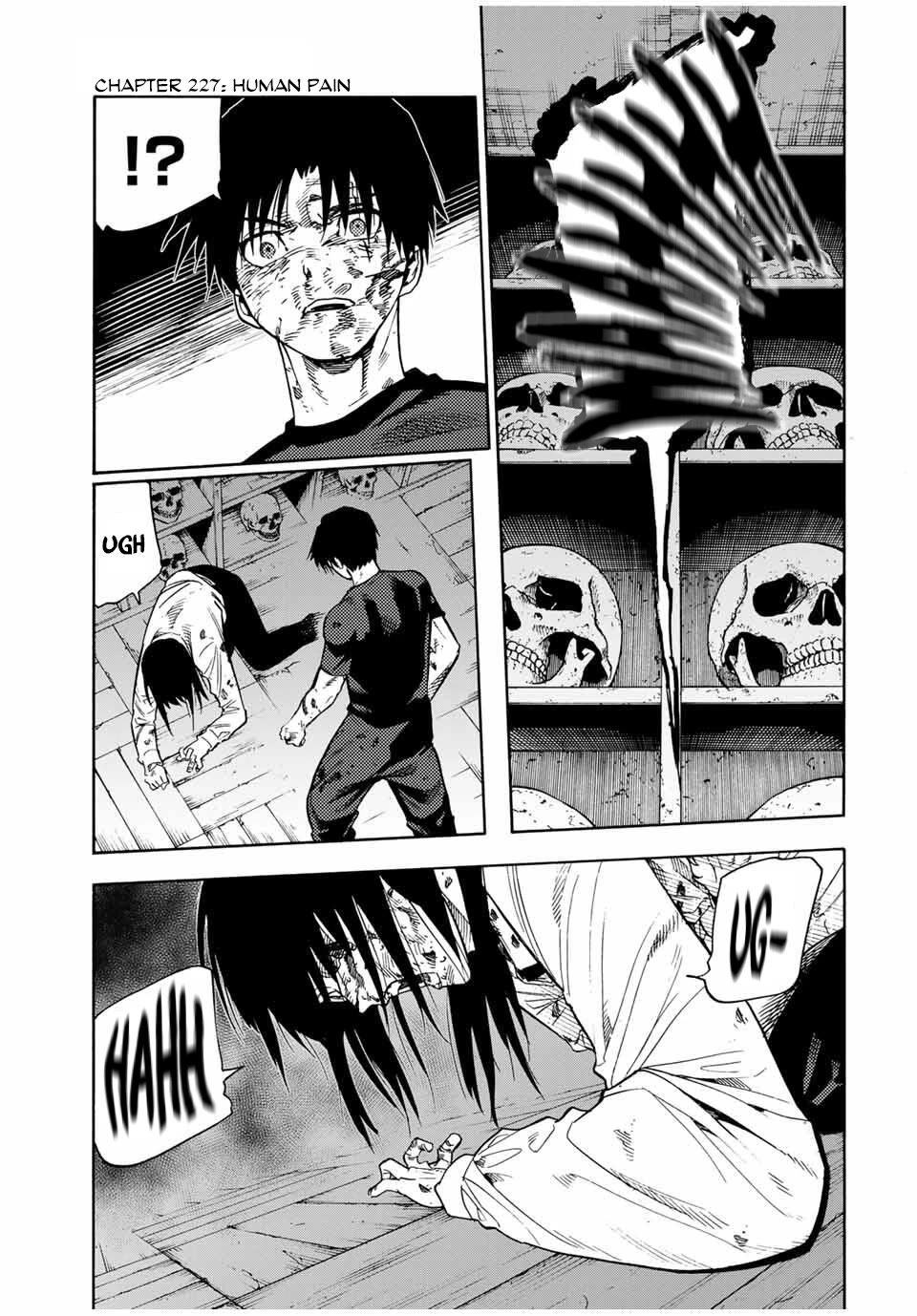 Juujika no Rokunin Chapter 227 page 1 - Chapter 227: Human Pain