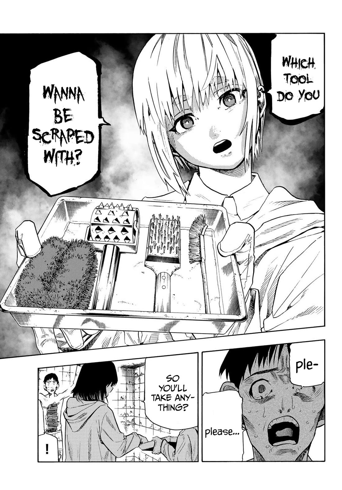 Juujika no Rokunin Chapter 232.5 page 15 - Chapter 232.5: Special Chapter: What Tool To Scrape With?