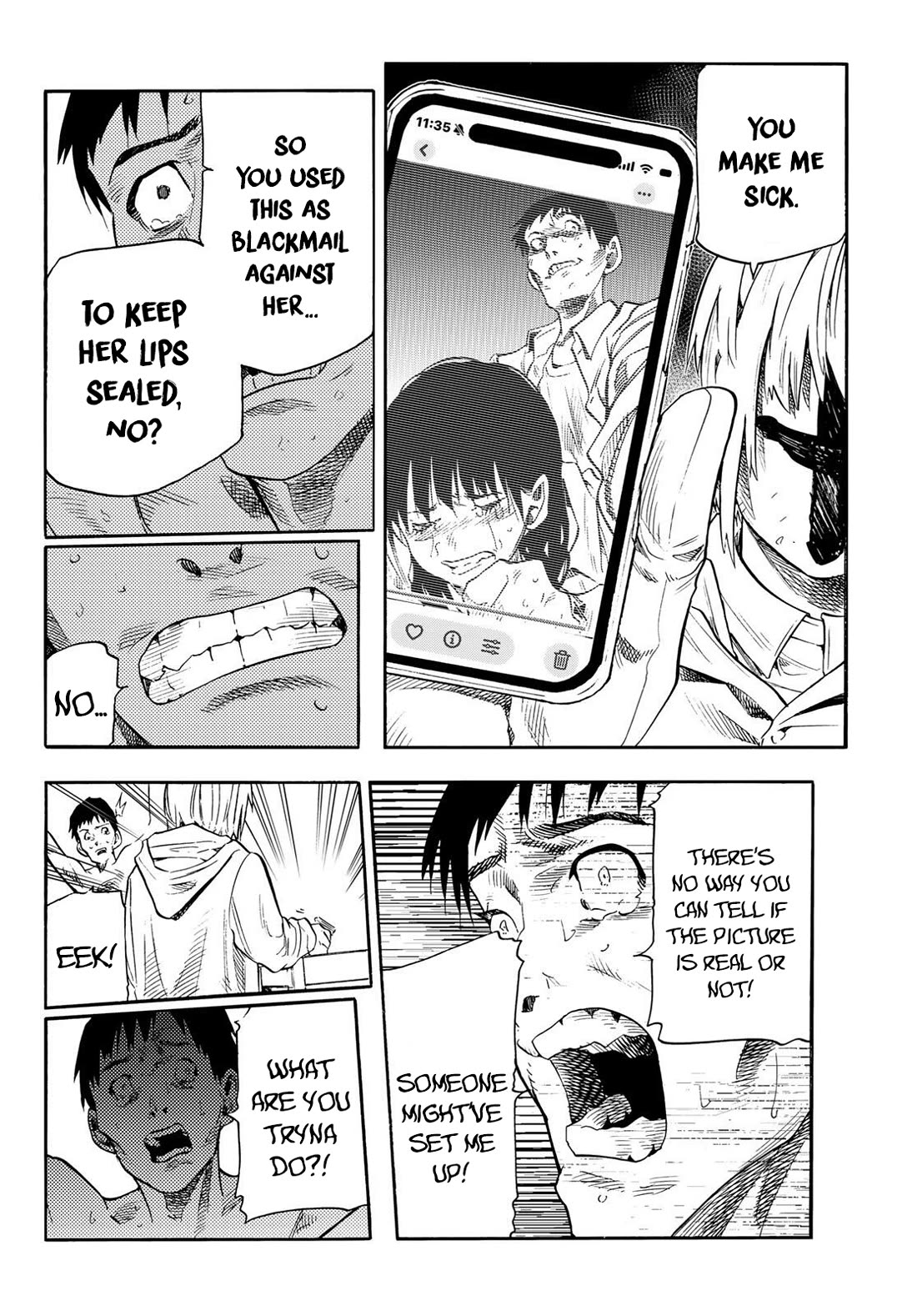 Juujika no Rokunin Chapter 232.5 page 8 - Chapter 232.5: Special Chapter: What Tool To Scrape With?