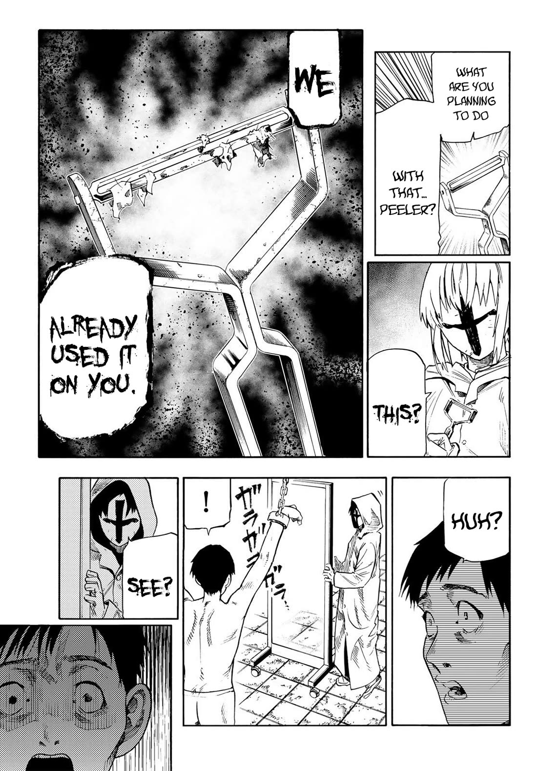 Juujika no Rokunin Chapter 232.5 page 9 - Chapter 232.5: Special Chapter: What Tool To Scrape With?