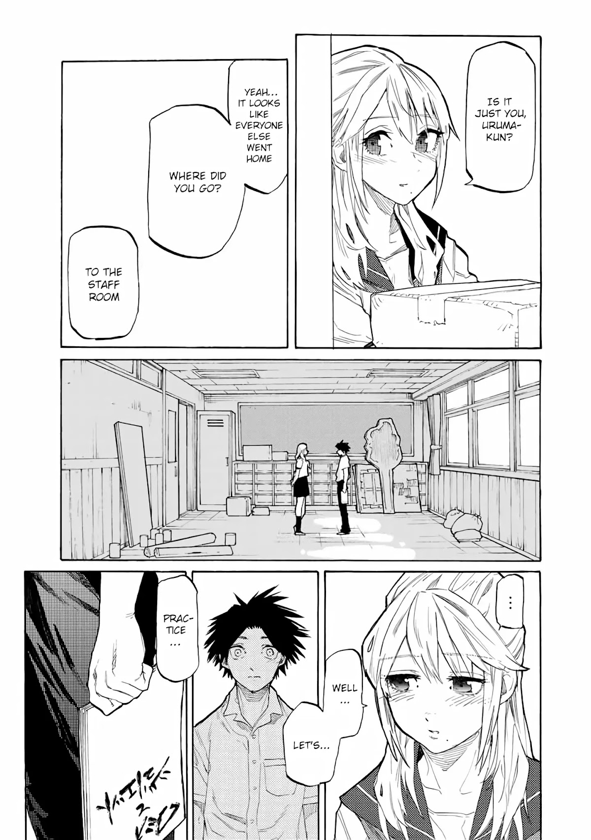 Juujika no Rokunin Chapter 25 page 10 - Chapter 25: Kiss Scene