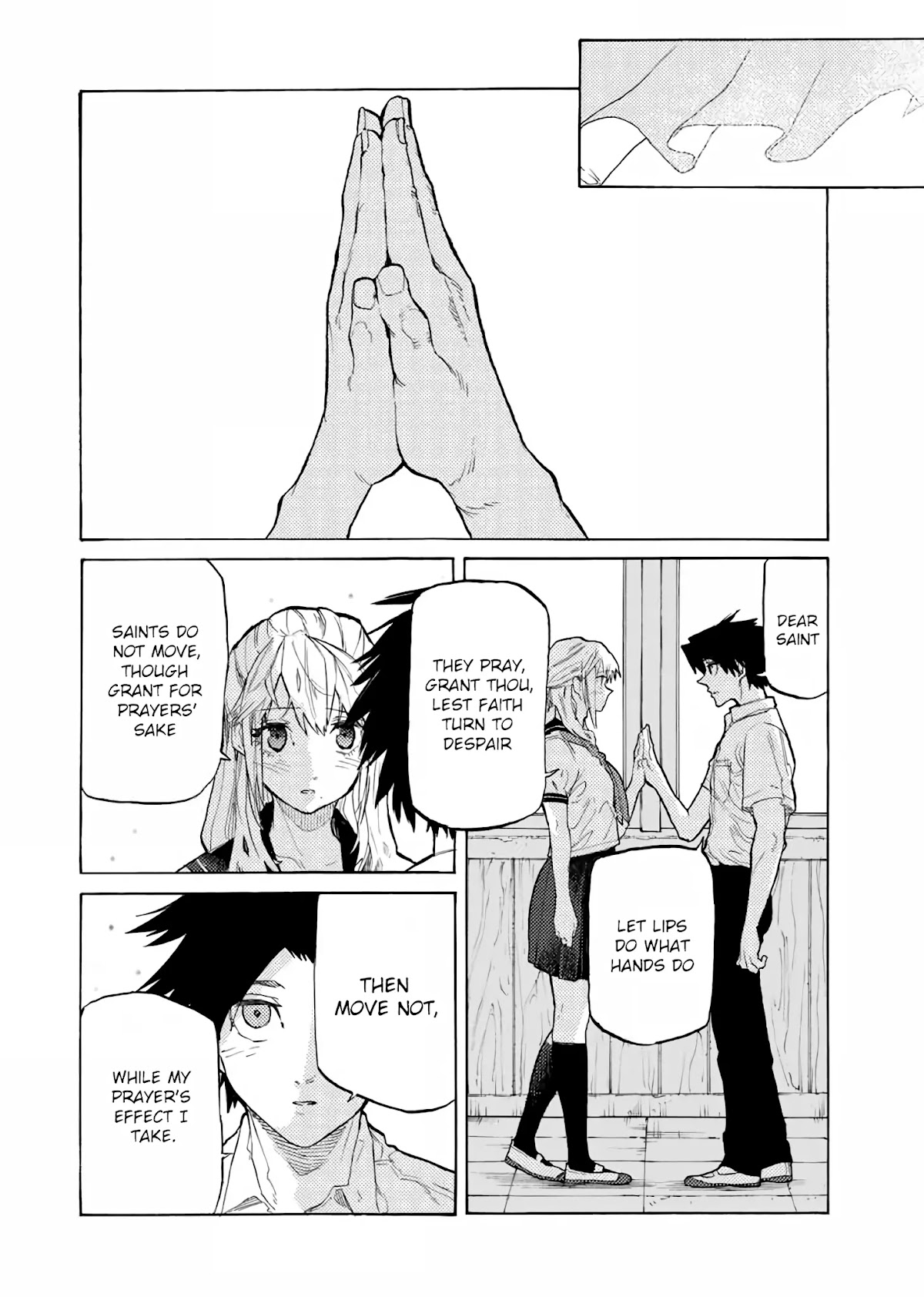 Juujika no Rokunin Chapter 25 page 11 - Chapter 25: Kiss Scene