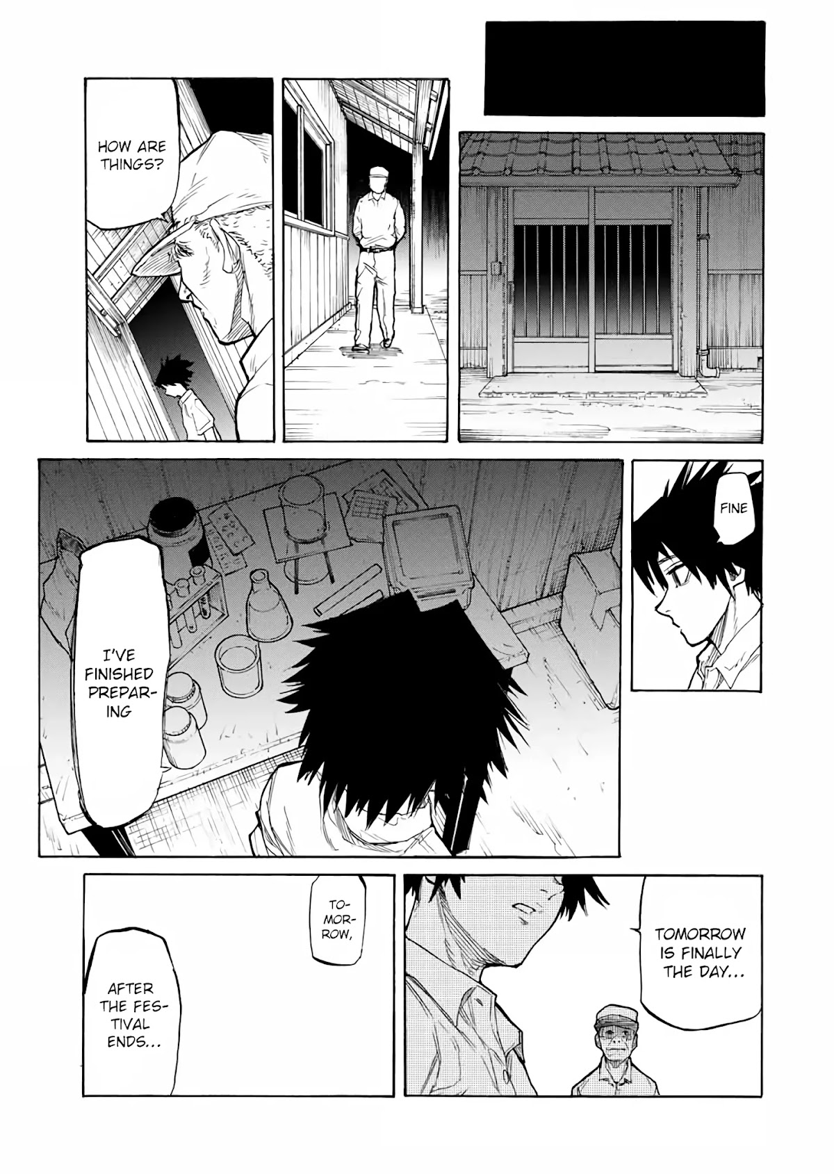 Juujika no Rokunin Chapter 27 page 12 - Chapter 27: The Night Before
