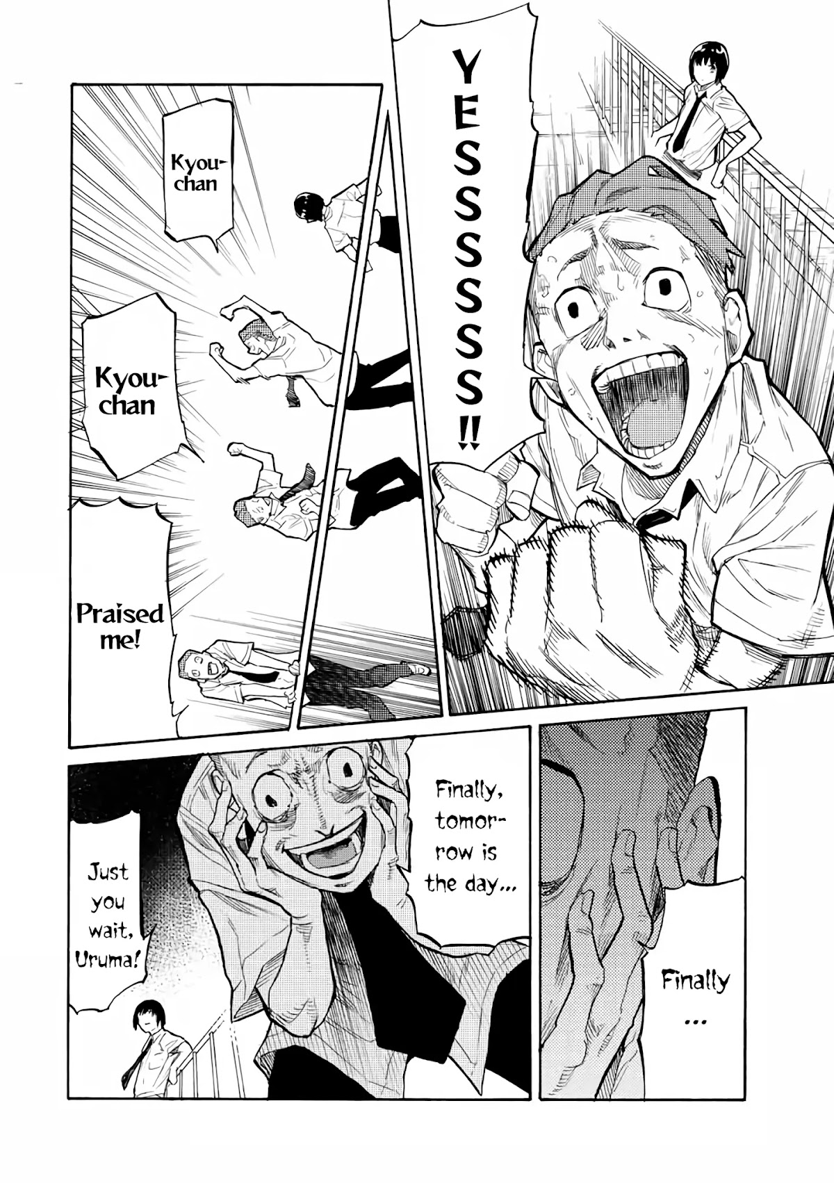 Juujika no Rokunin Chapter 27 page 3 - Chapter 27: The Night Before