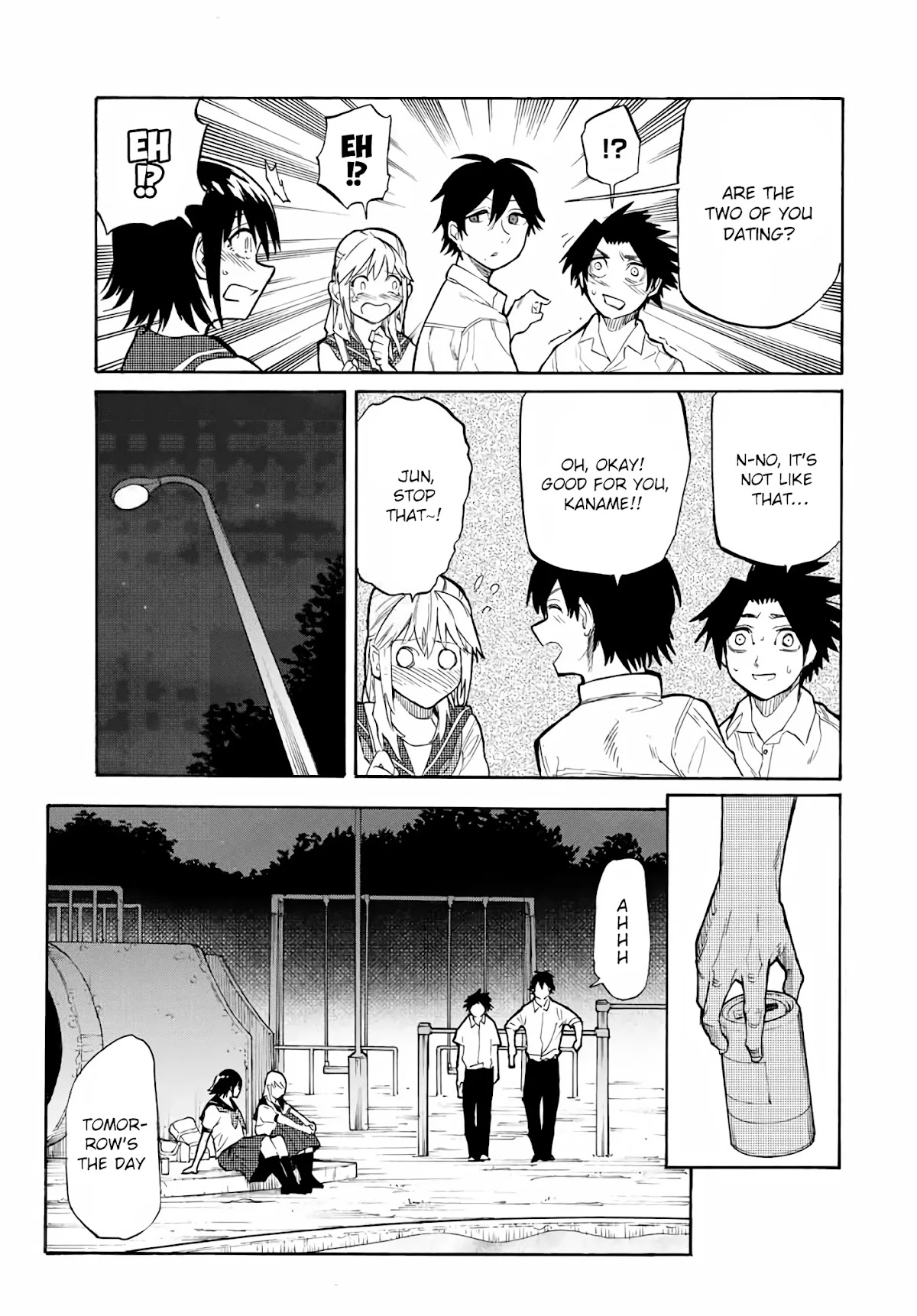 Juujika no Rokunin Chapter 27 page 8 - Chapter 27: The Night Before
