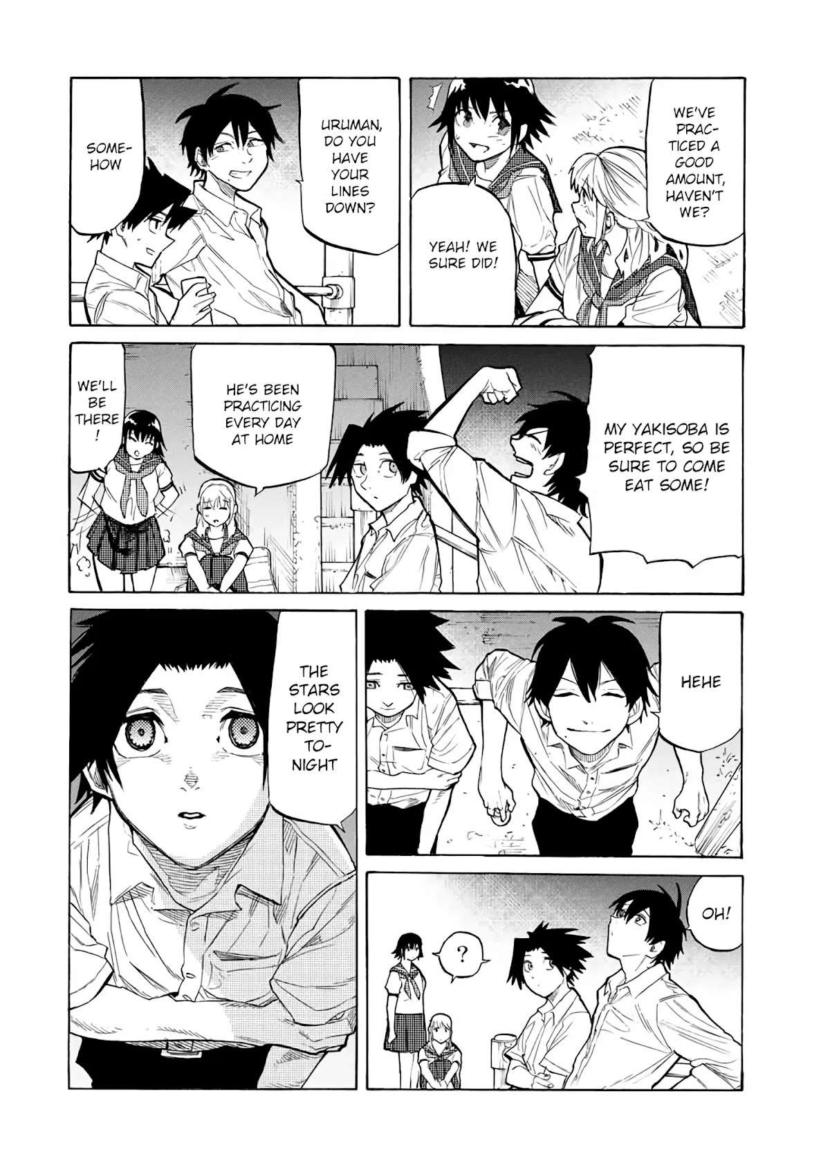 Juujika no Rokunin Chapter 27 page 9 - Chapter 27: The Night Before